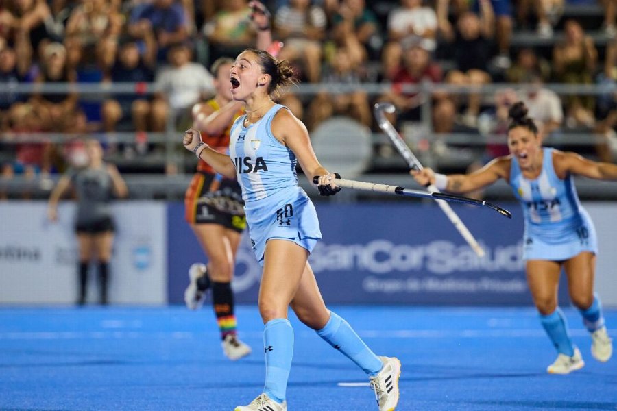 Las Leonas golearon a la India y se afianzan en la segunda posición de la Pro League de hockey