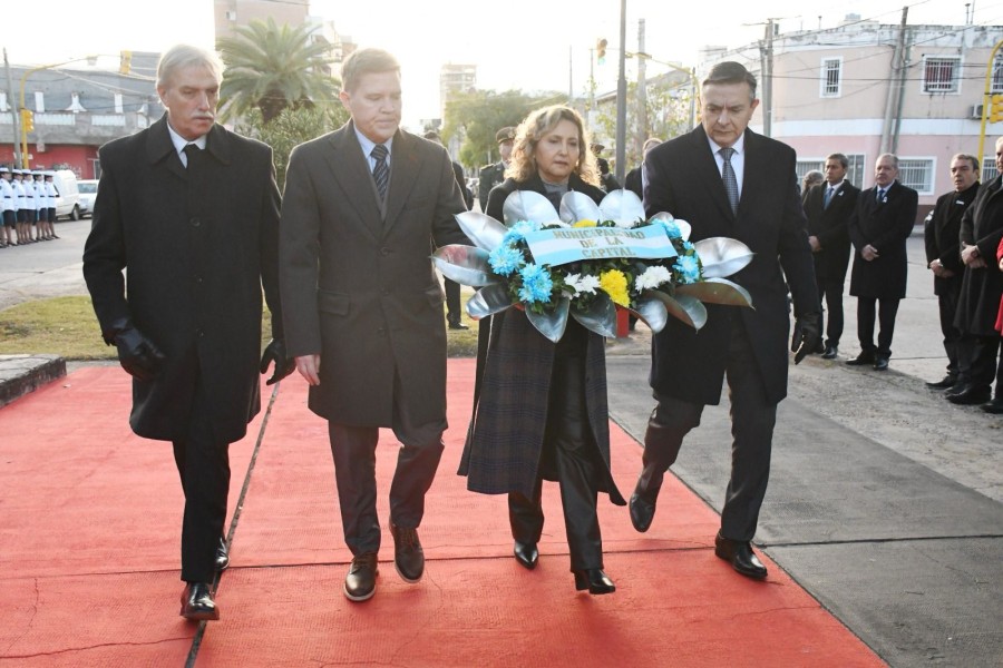 La intendente Fuentes participó del acto en homenaje a Martín Miguel de Güemes