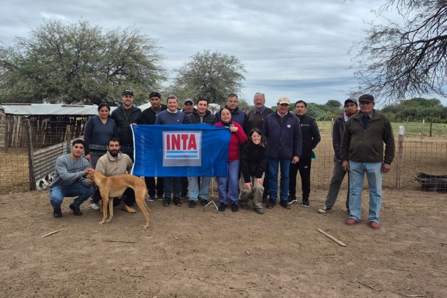 El INTA Quimilí inició su agenda anual con una visita a la Agencia de Bandera