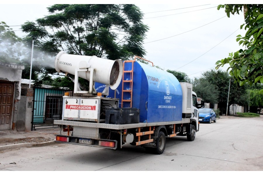 Calidad de Vida de la Capital informó los barrios donde trabajará esta semana con su programa de fumigaciones
