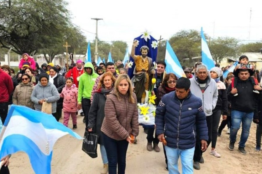 Colonia San Juan se prepara para honrar a su patrono con procesión y una emotiva vigilia
