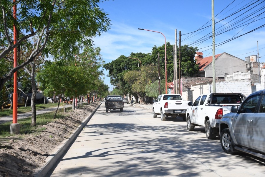 Habilitarán este viernes el cruce de calle Andes debido al avance de la obra de repavimentación de  Av. Colón.