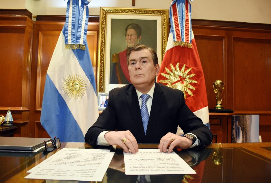 El gobernador Gerardo Zamora brindará una conferencia de prensa en Casa de Gobierno