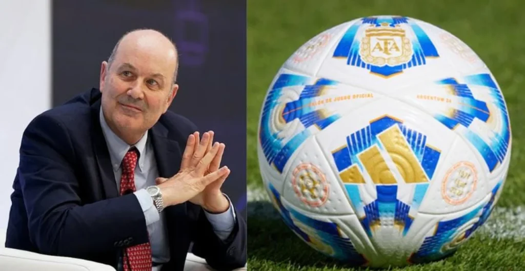 Federico Sturzenegger defiende el aumento de retenciones en el fútbol argentino