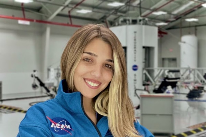 Noel de Castro, candidata para integrar una futura misión espacial tripulada
