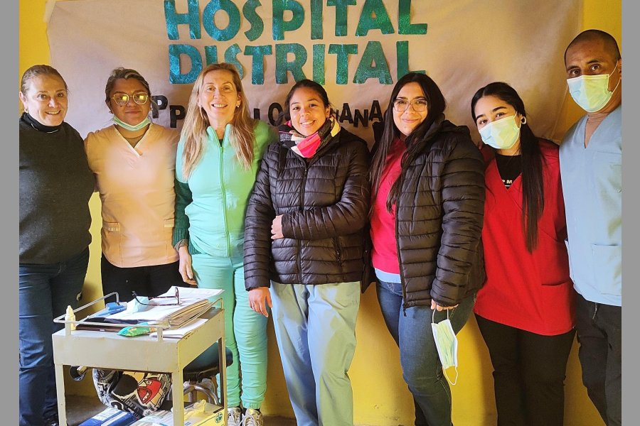 Se llevó a cabo un operativo de atención médica en El Caburé y Los Tigres