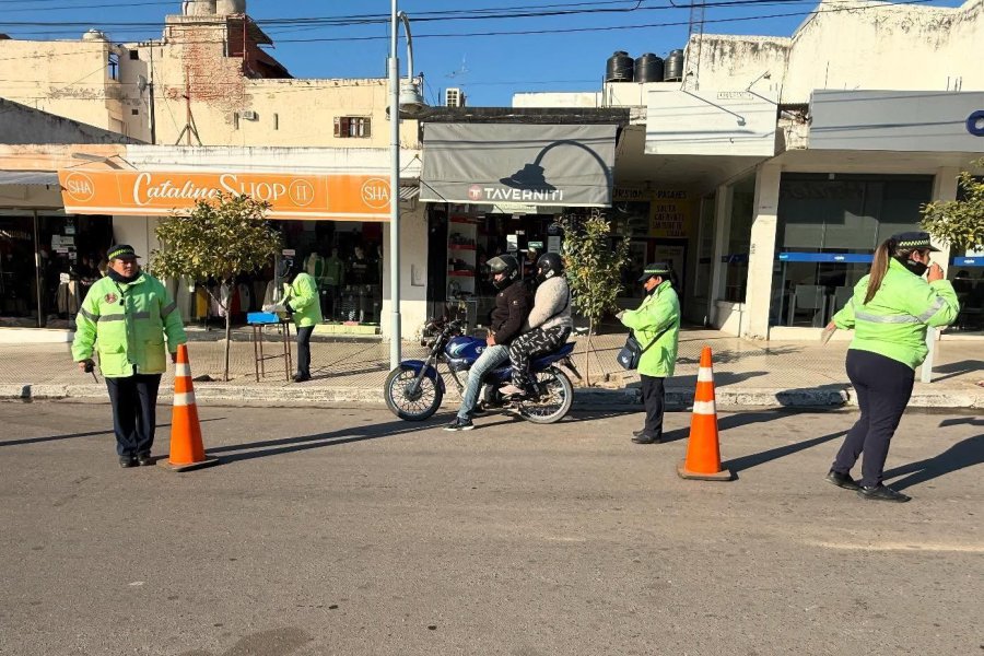 Termas: Se realiza la campaña de concientización vial «¡Cuidemos nuestras vidas!»