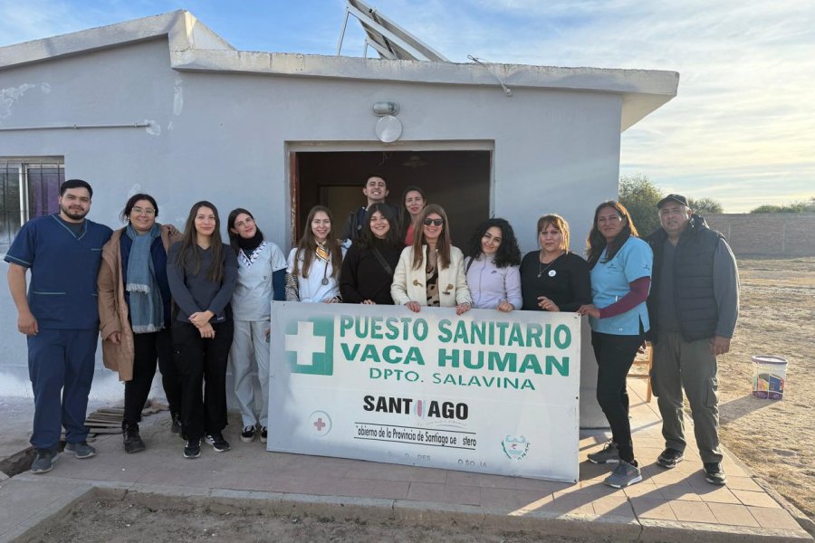 Estudiantes de Medicina participaron de un operativo sanitario en Vaca Human