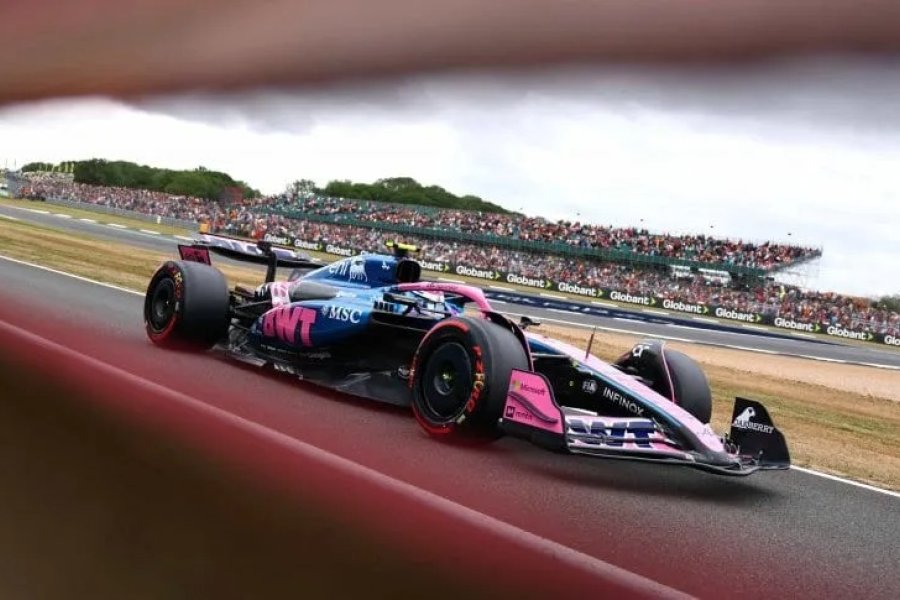 Colapinto no largó en el GP de Gran Bretaña y cerró un fin de semana para el olvido