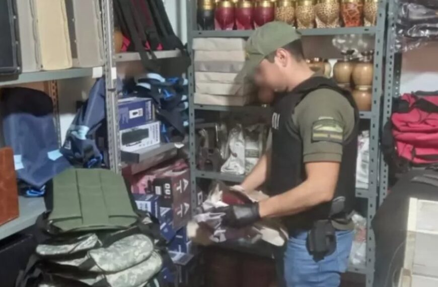 Gendarmería allanó domicilios en Jujuy en una causa vinculada al acopio y distribución de fentanilo