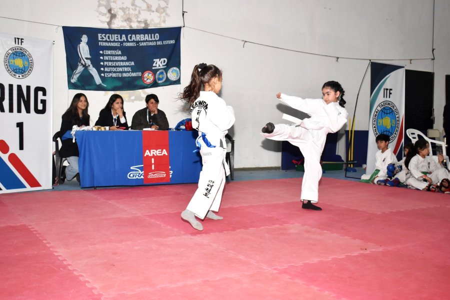 Fernández fue sede de un destacado Torneo Formativo de Taekwondo