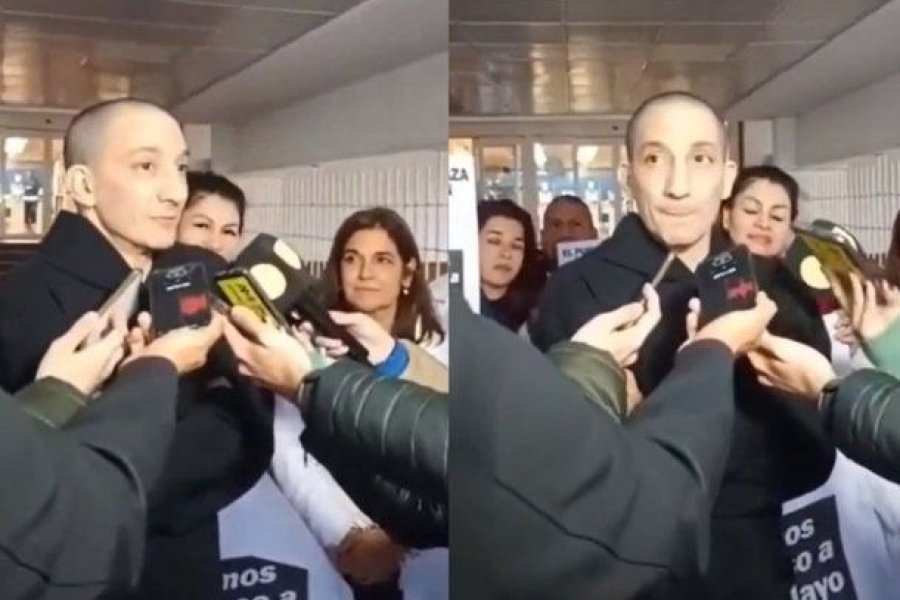Juan Minujín visitó el Hospital Garrahan y respaldó la lucha de los médicos
