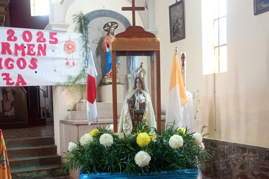 El sábado se realizará la fiesta patronal de la Virgen del Carmen en Villa La Punta