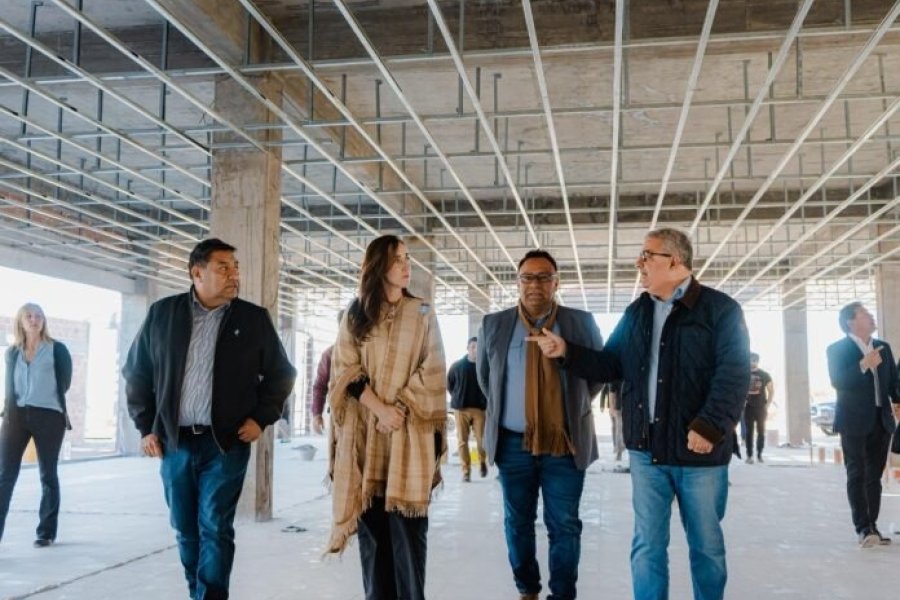 Villarruel visitó Belén y supervisó la construcción del hospital más grande del oeste catamarqueño