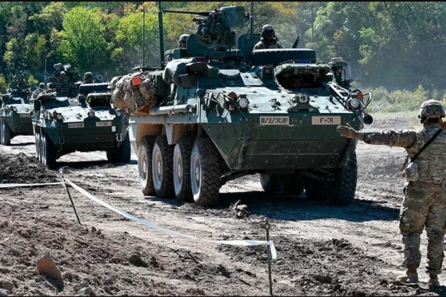 Argentina comprará blindados Stryker, los mismos que probaron fuego en la guerra de Ucrania