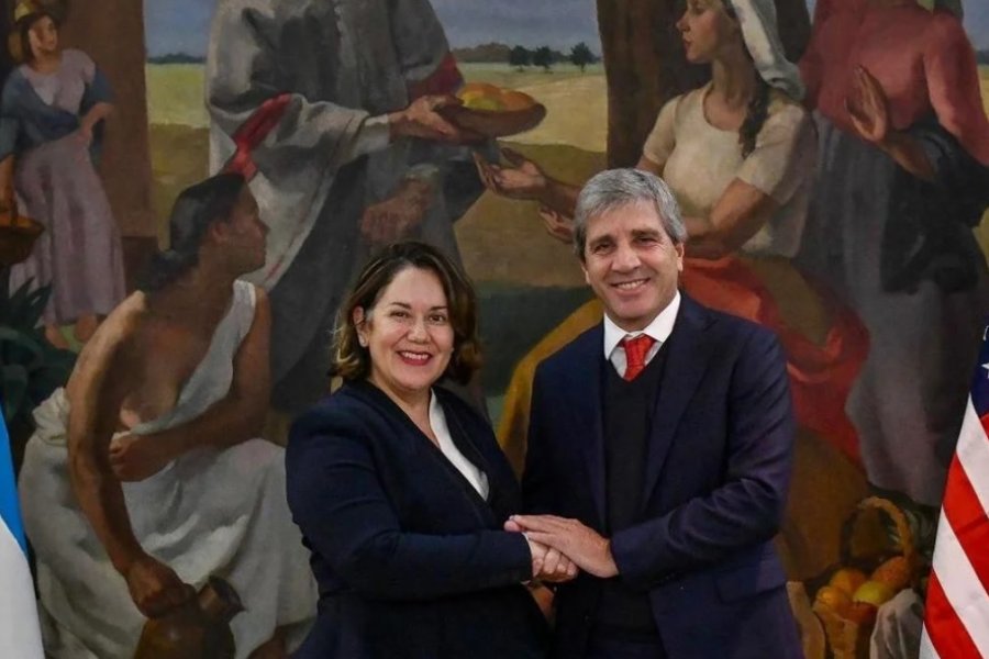 Caputo se reunió con la nueva encargada de negocios de Estados Unidos