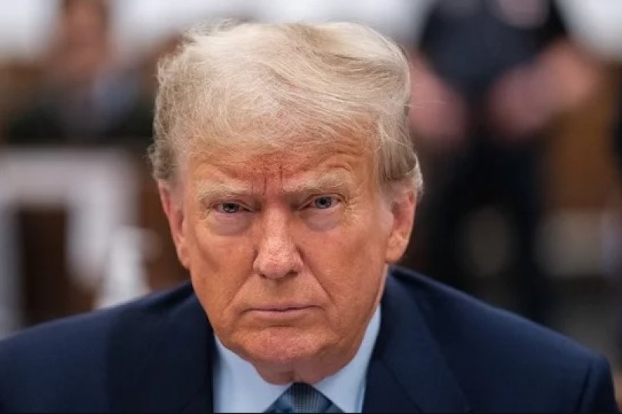 Trump volvió a negar su conexión con Epstein