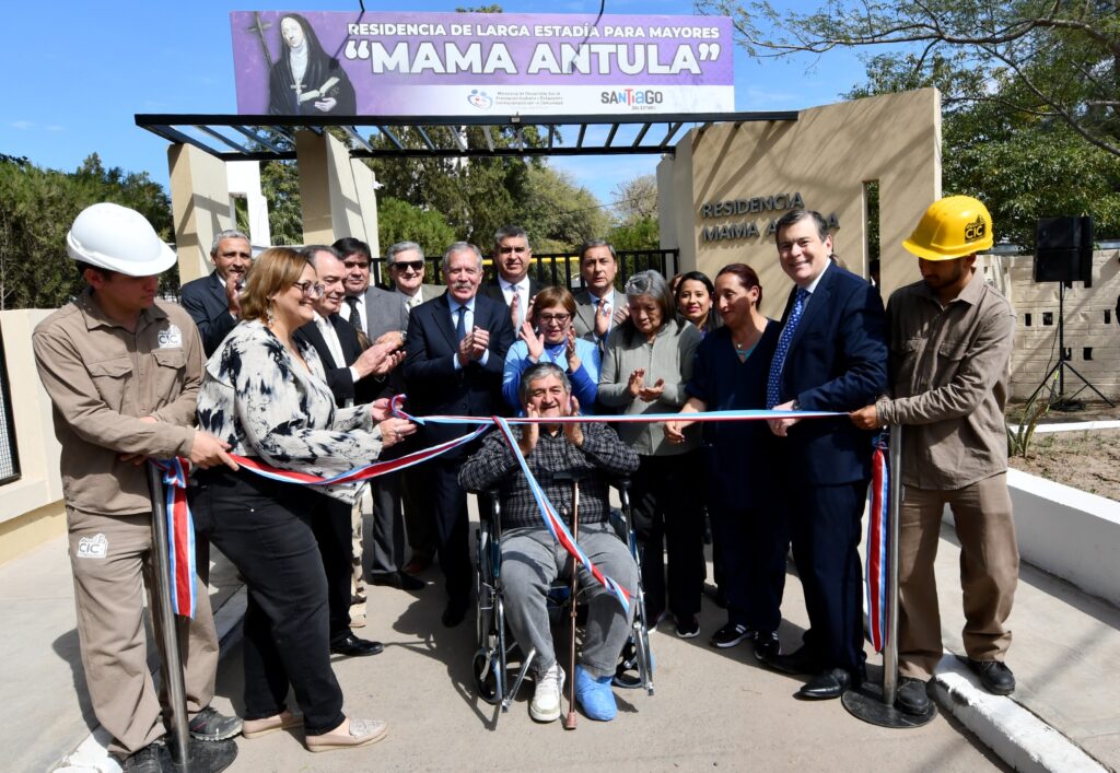 Zamora inauguró las obras de ampliación y refacción de la Residencia “Mama Antula” en La Banda