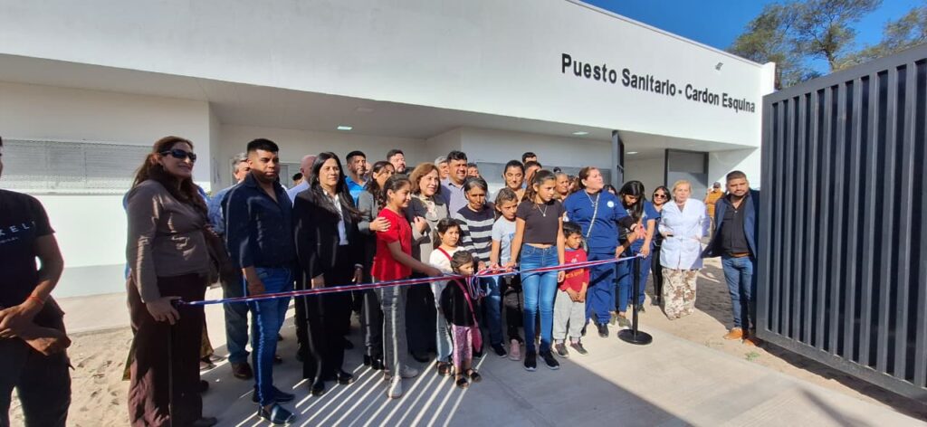 La Ministra de Salud inauguró una posta sanitaria en Cardón Esquina