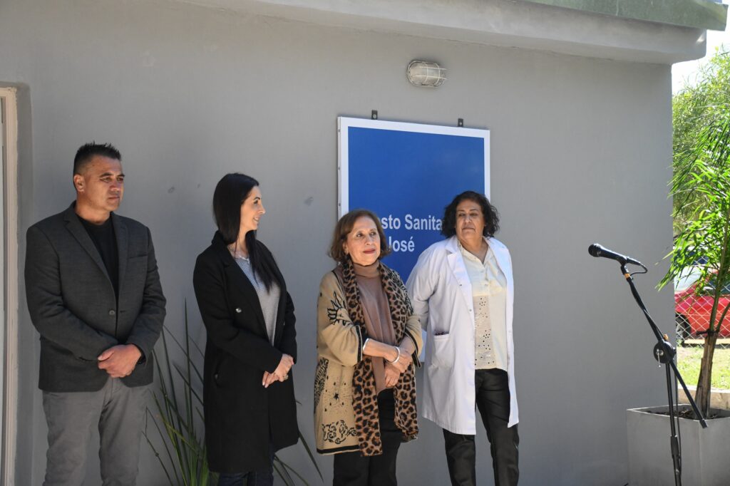 Inauguran un nuevo puesto sanitario para la localidad de San José, en el departamento Banda