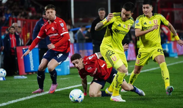 Copa Sudamericana: Independiente y Universidad de Chile, suspendido por graves incidentes