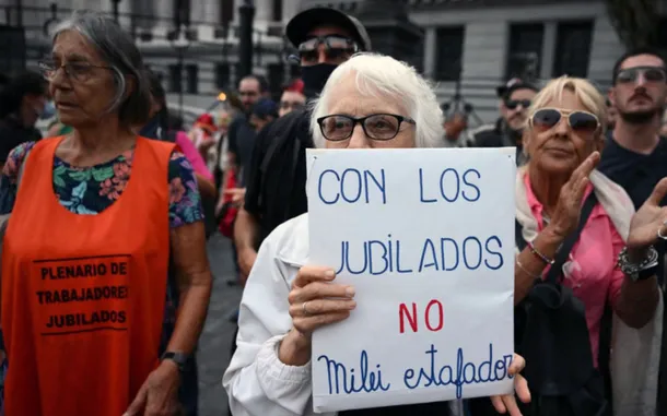 Semana caliente de protestas contra el feroz ajuste del Gobierno de Javier Milei