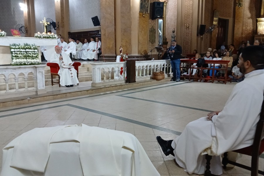 Ordenación de Facundo Gallego: nuevo presbítero de Santiago del Estero