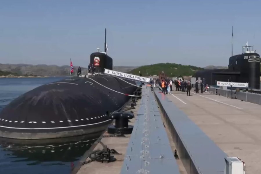 Rusia presentó a su nuevo submarino nuclear estratégico