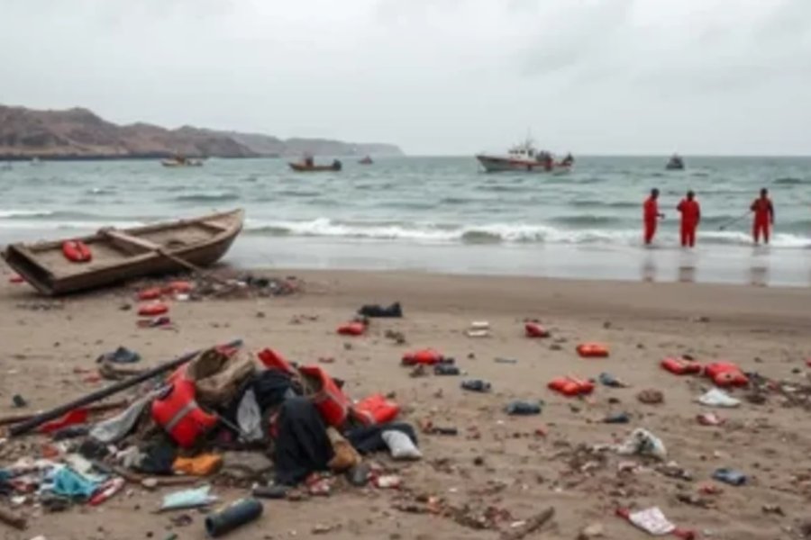 Al menos 20 migrantes mueren y decenas desaparecen en naufragio frente a las costas de Yemen