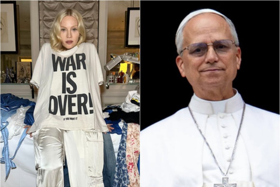 Madonna le pide al Papa que viaje a Gaza “antes de que sea demasiado tarde”