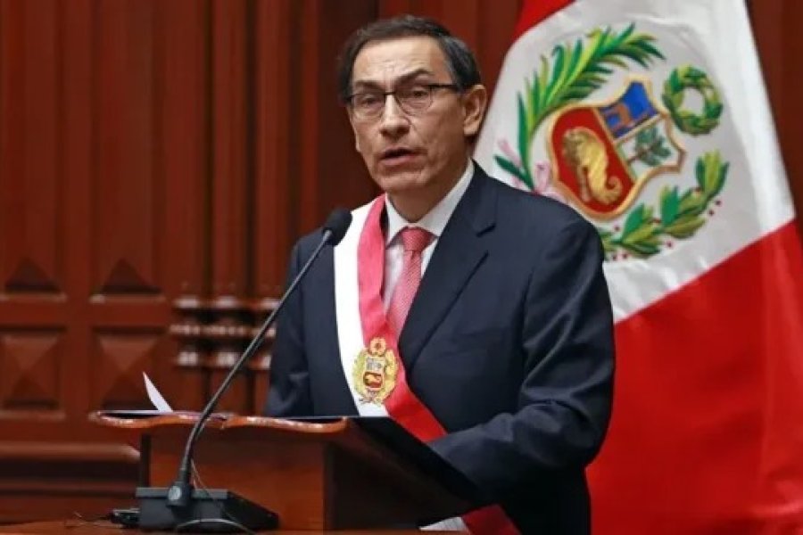 La Justicia peruana dictó cinco meses de prisión preventiva contra el expresidente Martín Vizcarra