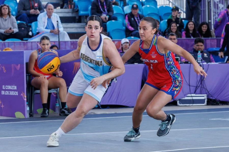 Argentina arrancó con dos triunfos en el 3×3 de básquet en los Juegos Panamericanos Junior