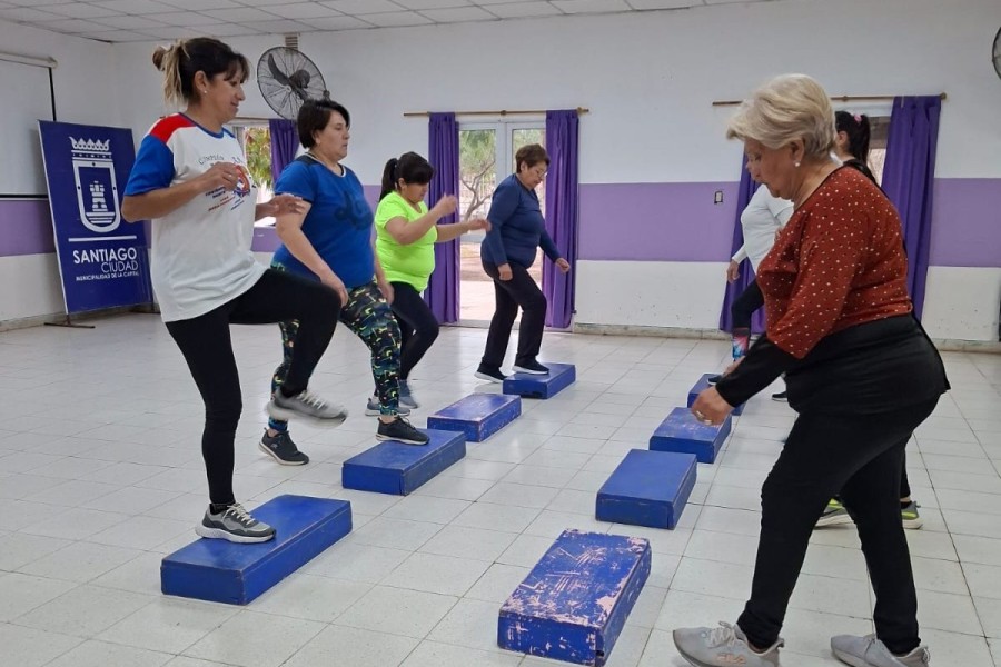 La Municipalidad refuerza las clases gratuitas de gimnasia para adultos mayores en toda la ciudad