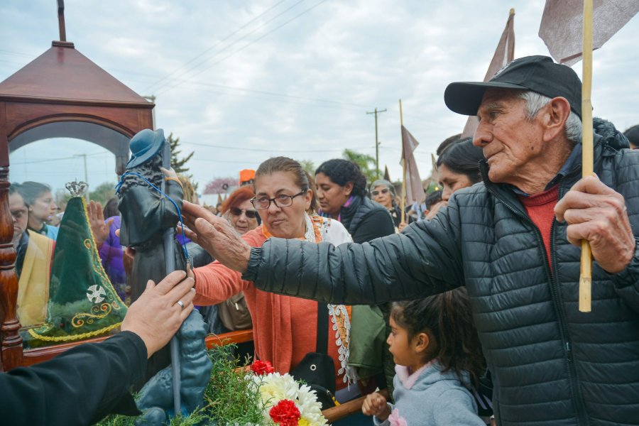 Nueva Esperanza celebró la misa y procesión en honor a San Roque