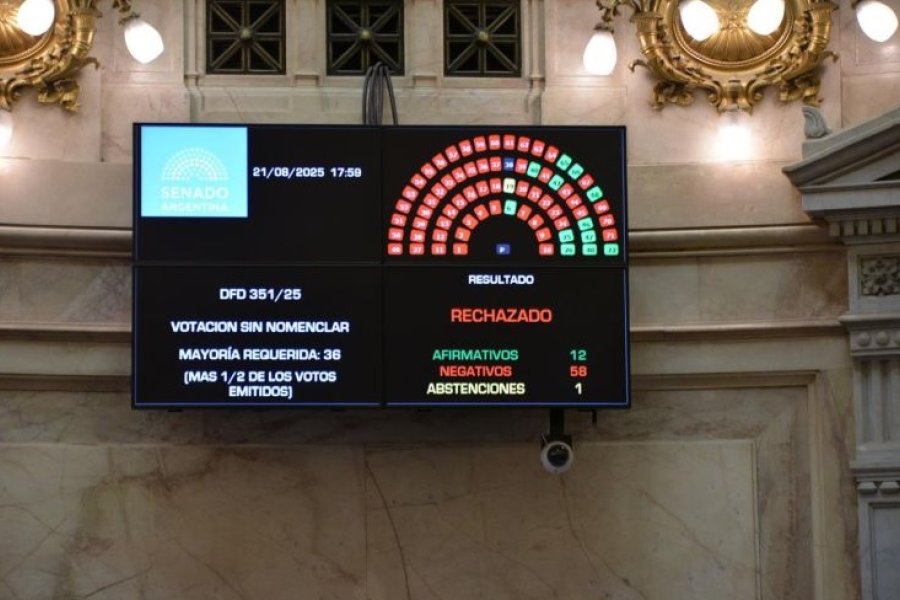 Durísima derrota parlamentaria para Milei: El Senado derogó 5 decretos desregulatorios