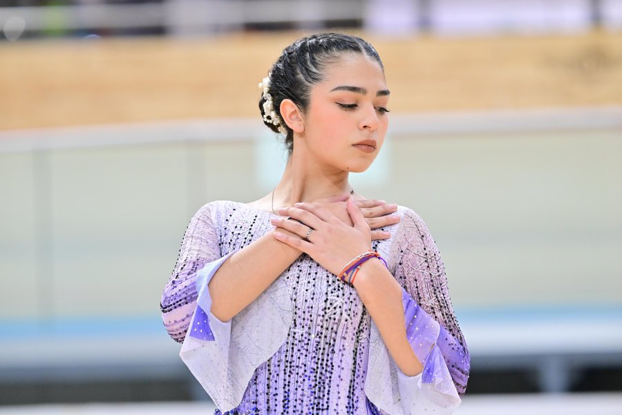 La bandeña Nahiely Suárez se consagró Campeona Nacional Absoluta de Patinaje