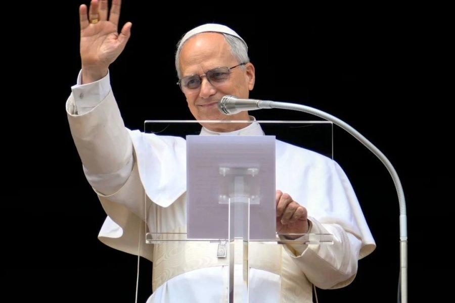 El papa León XIV pidió paz para Ucrania y Mozambique