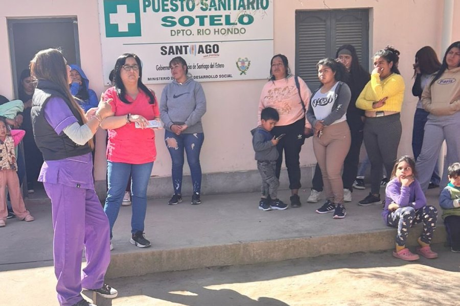 En Sotelo se realizó una jornada de promoción de la salud sexual y mental