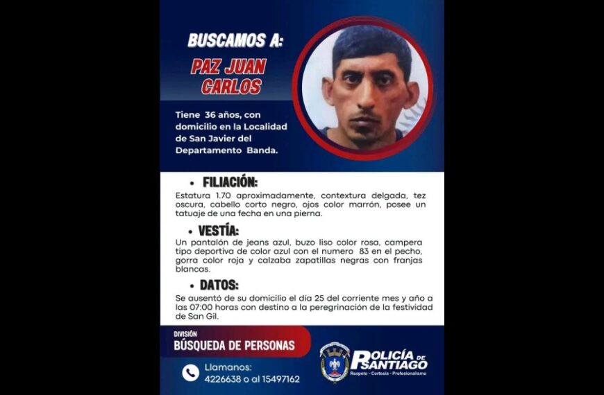 La Policía busca intensamente a un hombre desaparecido en San Javier