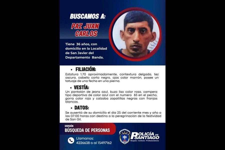 La Policía busca intensamente a un hombre desaparecido en San Javier