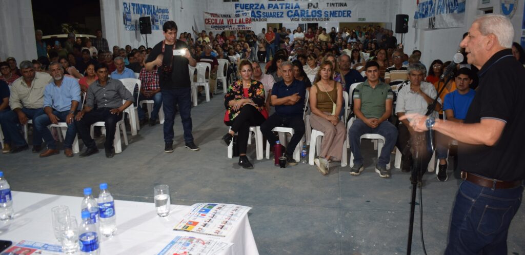 Neder: “A frenar en las urnas este gobierno nacional de la derecha y la usura financiera”