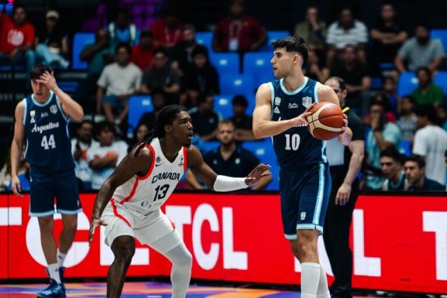 Argentina ganó un partidazo ante Canadá y jugará la final ante Brasil por la Americup