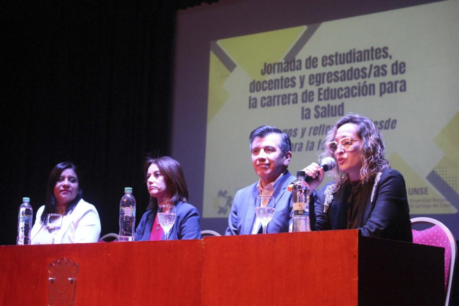 Se realizó una jornada de estudiantes y docentes de Educación para la salud