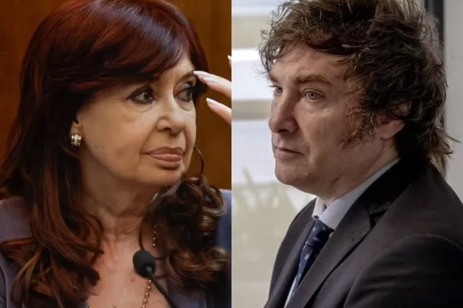 Cristina Kirchner le dedicó otro demoledor tuit Javier Milei: «¡La vas a chocar mal!»