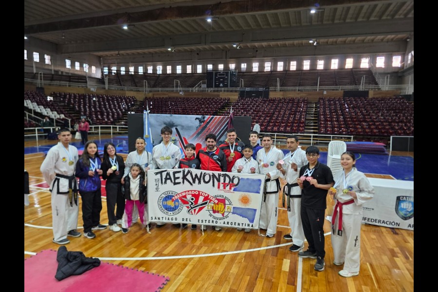 Top Team Nuevo Horizonte brilló en el Argentina Taekwondo Tour NOA en Salta