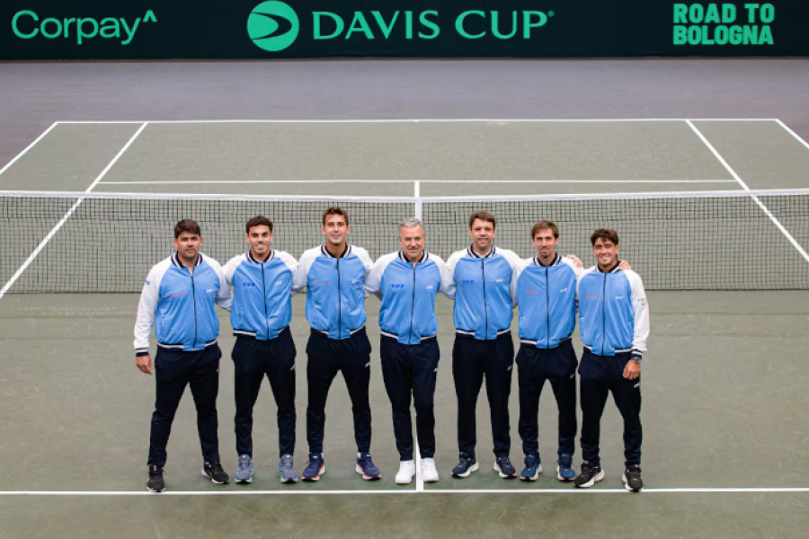 Argentina se clasificó a la fase final de la Copa Davis