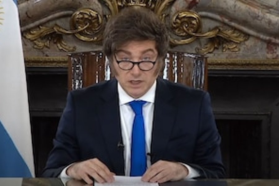 Milei presentó el Presupuesto 2026 y defendió el equilibrio fiscal como “piedra angular”