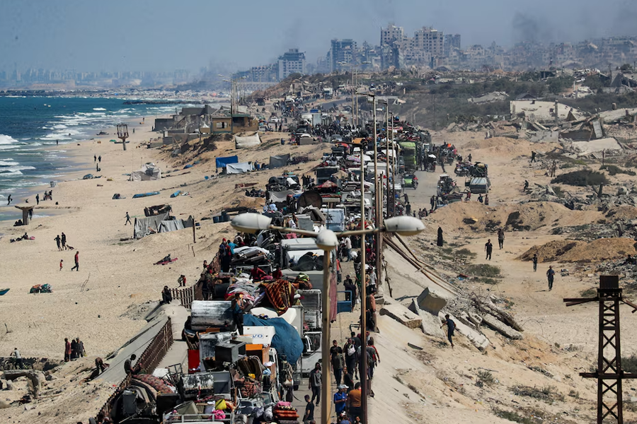 Israel ataca por tierra para tomar la ciudad de Gaza