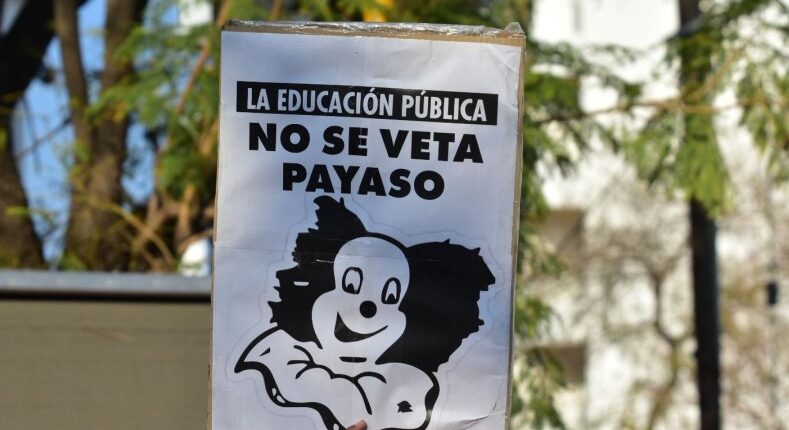 Marcha en Santiago del Estero en defensa de la educación pública