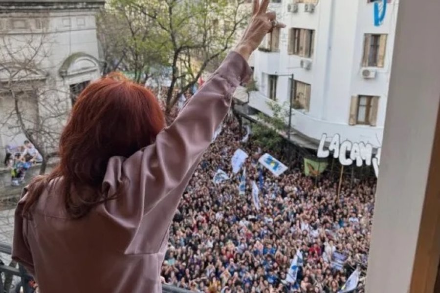Cristina Kirchner celebró el rechazo a los vetos de Javier Milei: «El pueblo no cambia de ideas»